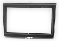 Переходная рамка для установки автомагнитолы CARAV 11-585: 2 DIN / 173 x 98 mm / 178 x 102 mm / PORSCHE 911 (997) 2008-2012); Boxster (987) 2009-2012; Cayman (987) 2009-2013