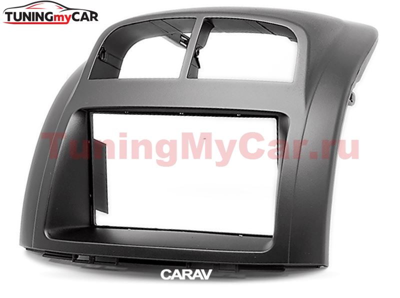 Переходная рамка для установки автомагнитолы CARAV 11-270: 2 DIN / 173 x 98 mm / 178 x 102 mm / SUBARU Justy 2007-2011 / TOYOTA Passo 2004-2010 / DAIHATSU Boon 2004-2010; Sirion 2005-2007 / PERODUA MyVi (I) 2005–2011