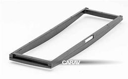 Переходная рамка для установки автомагнитолы CARAV 11-032: 1 DIN / 182 x 53 mm / RENAULT Clio 2005-2012; Modus 2004-2012; Megane 2003-2009; Scenic 2004-2009