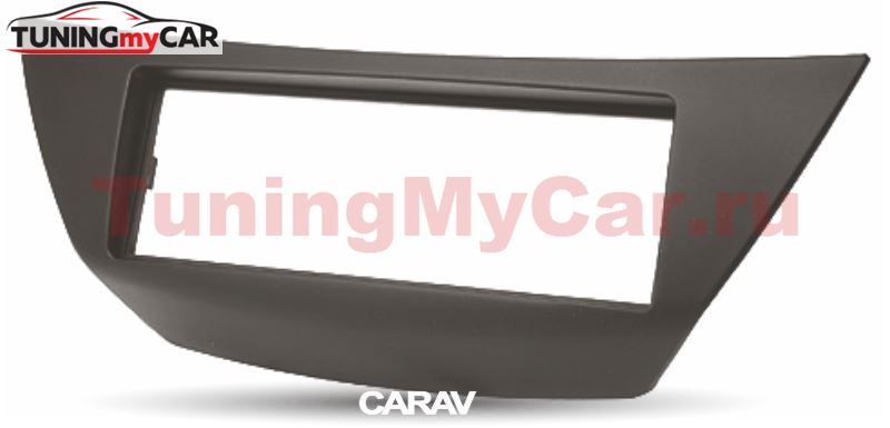 Переходная рамка для установки автомагнитолы CARAV 11-150: 1 DIN / 182 x 53 mm / RENAULT Laguna 2007-2015