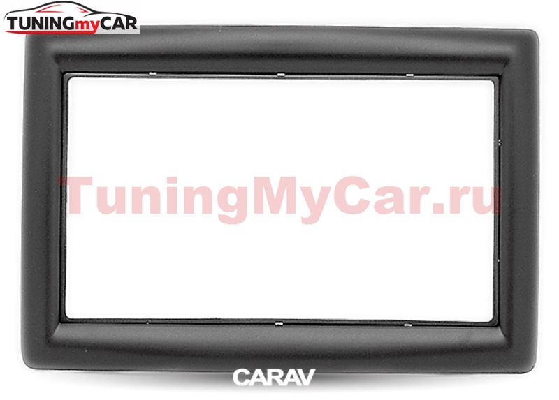Переходная рамка для установки автомагнитолы CARAV 11-151: 2 DIN / 173 x 98 mm / 178 x 102 mm / RENAULT Megane II 2002-2009