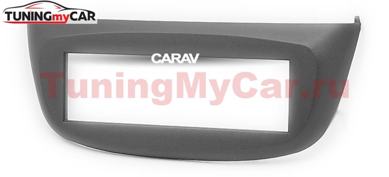 Переходная рамка для установки автомагнитолы CARAV 11-687: 1 DIN / 182 x 53 mm / RENAULT Twingo 2007-2014; Wind 2010-2013