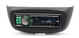 Переходная рамка для установки автомагнитолы CARAV 11-687: 1 DIN / 182 x 53 mm / RENAULT Twingo 2007-2014; Wind 2010-2013