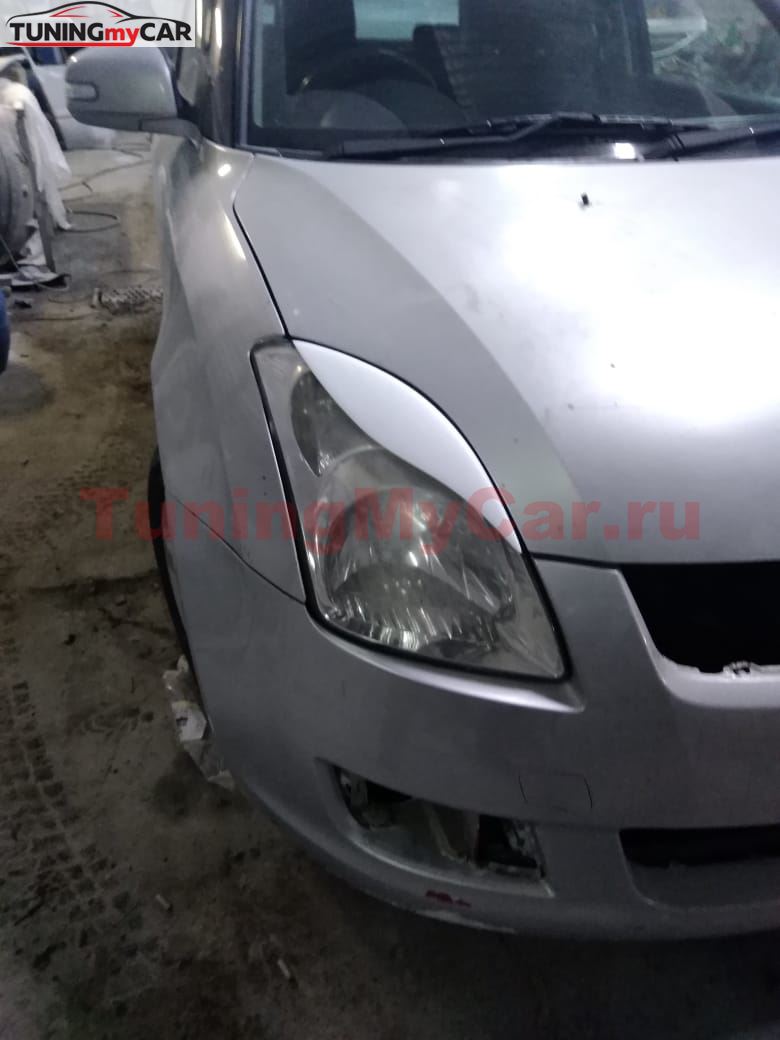 Реснички на фары Suzuki Swift 2003-2010
