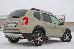 Накладки на колесные арки Renault Duster с 2011 г.в.