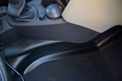 Накладки на ковролин центральные тоннель Renault Sandero 2 (2 шт.) с 2014 г.в.