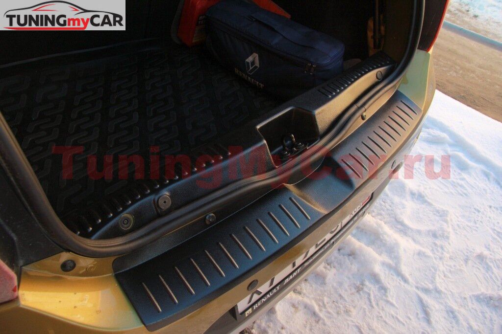 Накладка в проём багажника Renault Sandero Stepway 2 с 2014 г.в.