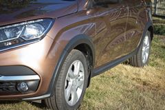 Cross-комплект. Расширители колёсных арок и пороги (10 шт.) LADA XRAY с 2016 г.в.
