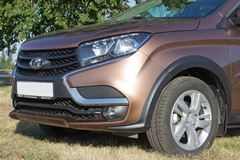 Cross-комплект. Расширители колёсных арок и пороги (10 шт.) LADA XRAY с 2016 г.в.