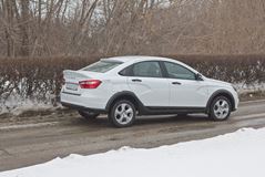 Cross-комплект. Накладки на арки и пороги LADA VESTA SW и Sedan с 2016 г.в. (10 шт.)
