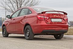 Спойлер Спорт LADA Vesta (в цвет автомобиля) Седан c 2016 г.в.