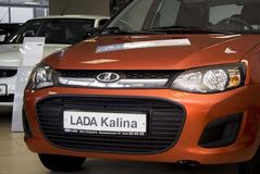 Заглушка в проем переднего бампера На зиму LADA Kalina 2 с 2013 г.в.