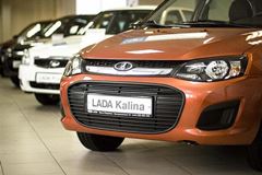 Заглушка в проем переднего бампера На зиму LADA Kalina 2 с 2013 г.в.
