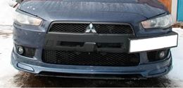 Воздуховоды (ноздри) в передний бампер Mitsubishi Lancer 10 EVO-style