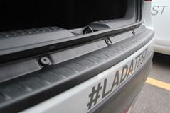 Накладка на задний бампер LADA Vesta SW с 2017 г.в
