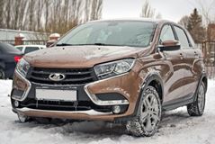 Молдинги на двери LADA XRAY (АБС) с 2016 г.в. 