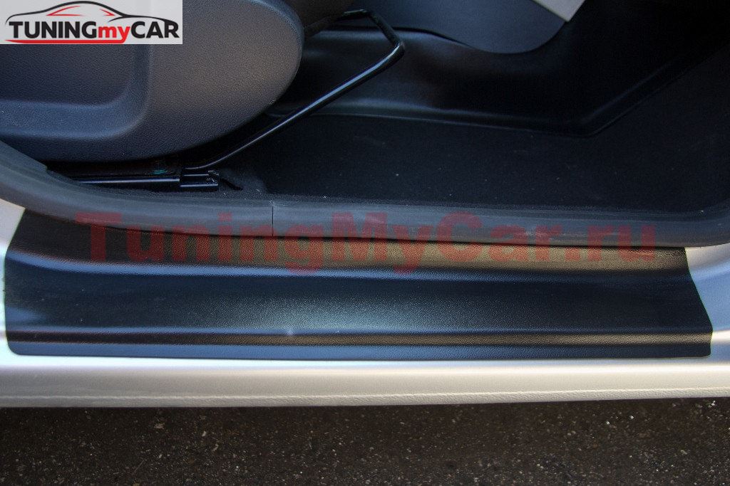 Накладки в проём дверей Renault Logan (4 шт) Седан c 2014 г.в.