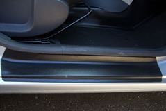 Накладки в проём дверей Renault Logan (4 шт) Седан c 2014 г.в.