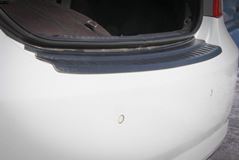 Накладка на задний бампер Hyundai Solaris (АБС) с 2011 по 2017 г.в.