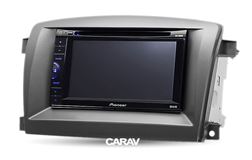 Переходная рамка для установки автомагнитолы CARAV 11-285: 2 DIN / 173 x 98 mm / MG (750) 2008-2011 / ROEWE (750) 2006-2011