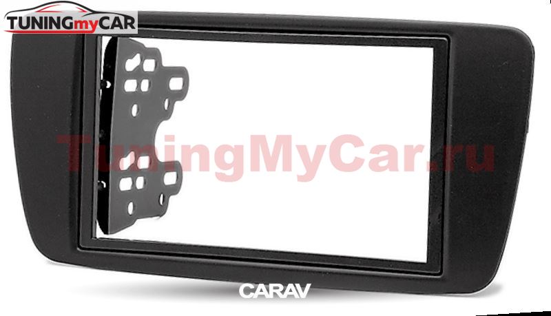 Переходная рамка для установки автомагнитолы CARAV 11-364: 2 DIN / 173 x 98 mm / 178 x 102 mm / SEAT Ibiza 2008-2015