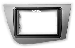 Переходная рамка для установки автомагнитолы CARAV 11-581: 2 DIN / 173 x 98 mm / 178 x 102 mm / SEAT Leon 2005-2012