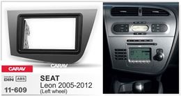 Переходная рамка для установки автомагнитолы CARAV 11-581: 2 DIN / 173 x 98 mm / 178 x 102 mm / SEAT Leon 2005-2012