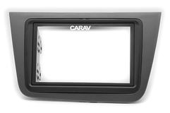 Переходная рамка для установки автомагнитолы CARAV 11-582: 2 DIN / 173 x 98 mm / 178 x 102 mm / SEAT Altea 2004-2015, Toledo 2004-2009