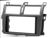 Переходная рамка для установки автомагнитолы CARAV 11-172: 2 DIN / 173 x 98 mm / 178 x 102 mm / SUBARU Trezia 2010-2016 / TOYOTA Verso-S 2010+; Ractis 2010-2016