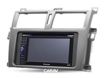 Переходная рамка для установки автомагнитолы CARAV 11-172: 2 DIN / 173 x 98 mm / 178 x 102 mm / SUBARU Trezia 2010-2016 / TOYOTA Verso-S 2010+; Ractis 2010-2016