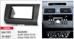 Переходная рамка для установки автомагнитолы CARAV 11-097: 2 DIN / 173 x 98 mm / 178 x 102 mm / SUZUKI Swift 2004-2010; Dzire 2008-2010