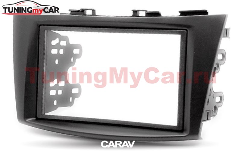 Переходная рамка для установки автомагнитолы CARAV 11-157: 2 DIN / 173 x 98 mm / 178 x 102 mm / SUZUKI Swift 2011-2017; Ertiga 2012+