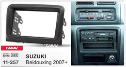 Переходная рамка для установки автомагнитолы CARAV 11-257: 2 DIN / 173 x 98 mm / 178 x 102 mm / SUZUKI Beidouxing 2007-2010