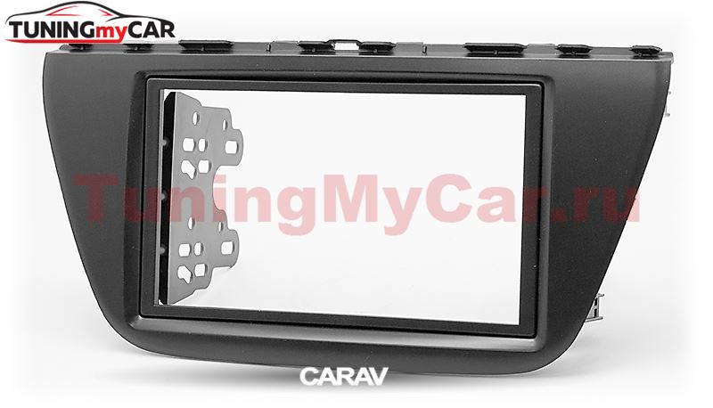 Переходная рамка для установки автомагнитолы CARAV 11-438: 2 DIN / 173 x 98 mm / 178 x 102 mm / SUZUKI SX4, S Cross 2013+