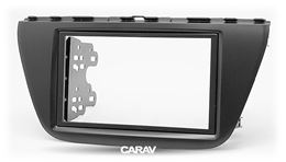 Переходная рамка для установки автомагнитолы CARAV 11-438: 2 DIN / 173 x 98 mm / 178 x 102 mm / SUZUKI SX4, S Cross 2013+