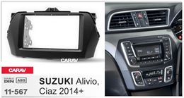 Переходная рамка для установки автомагнитолы CARAV 11-567: 2 DIN / 173 x 98 mm / 178 x 102 mm / SUZUKI Alivio, Ciaz 2014+