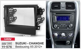 Переходная рамка для установки автомагнитолы CARAV 11-576: 2 DIN / 173 x 98 mm / 178 x 102 mm / SUZUKI Beidouxing X5 2012+