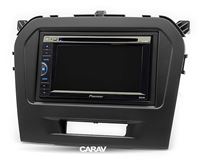 Переходная рамка для установки автомагнитолы CARAV 11-588: 2 DIN / 173 x 98 mm / 178 x 102 mm / SUZUKI Vitara 2015+