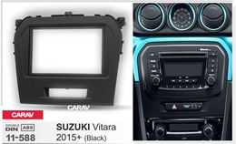 Переходная рамка для установки автомагнитолы CARAV 11-588: 2 DIN / 173 x 98 mm / 178 x 102 mm / SUZUKI Vitara 2015+