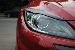Накладки на фары (реснички) для Mazda 3 HB