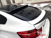 Спойлер лип с вырезом для BMW X6 E71 2008-2014