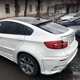 Спойлер лип с вырезом для BMW X6 E71 2008-2014