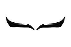 Накладки на передние фары (реснички) Toyota LC Prado 150 2009-2013