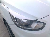 Реснички на фары для Hyundai Solaris (2010-2013)