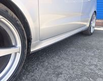 Пороги для Hyundai Solaris, Kia Rio 2010-2017