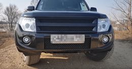 Решетка радиатора с перекладиной Mitsubishi Pajero 4