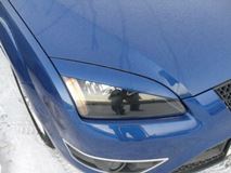 Накладки на фары (реснички) Ford Focus 2 2005-2008 дорестайлинг (ABS)