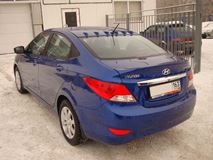 Аэродинамический рассекатель на крышу 6 плавников для Hyundai Solaris