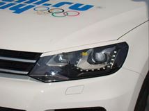 Реснички на фары для VW Touareg NF (2nd generation) 2010-
