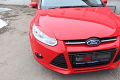 Реснички на фары для Ford Focus 3 2011-2015 var№2 узкие